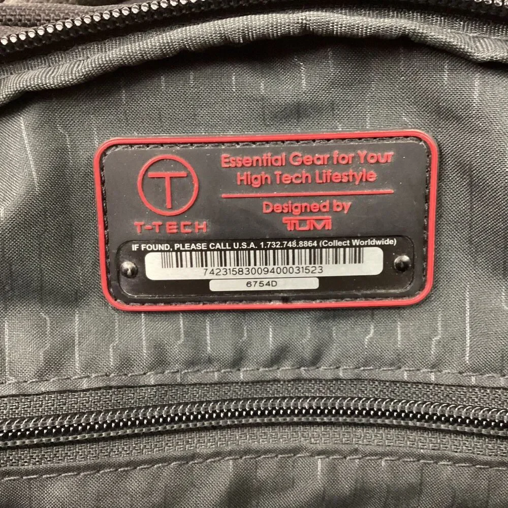 Tumi T-Tech Presido Lombard-Black Large Carry-On-Padded-No Shoulder Strap- 6754D